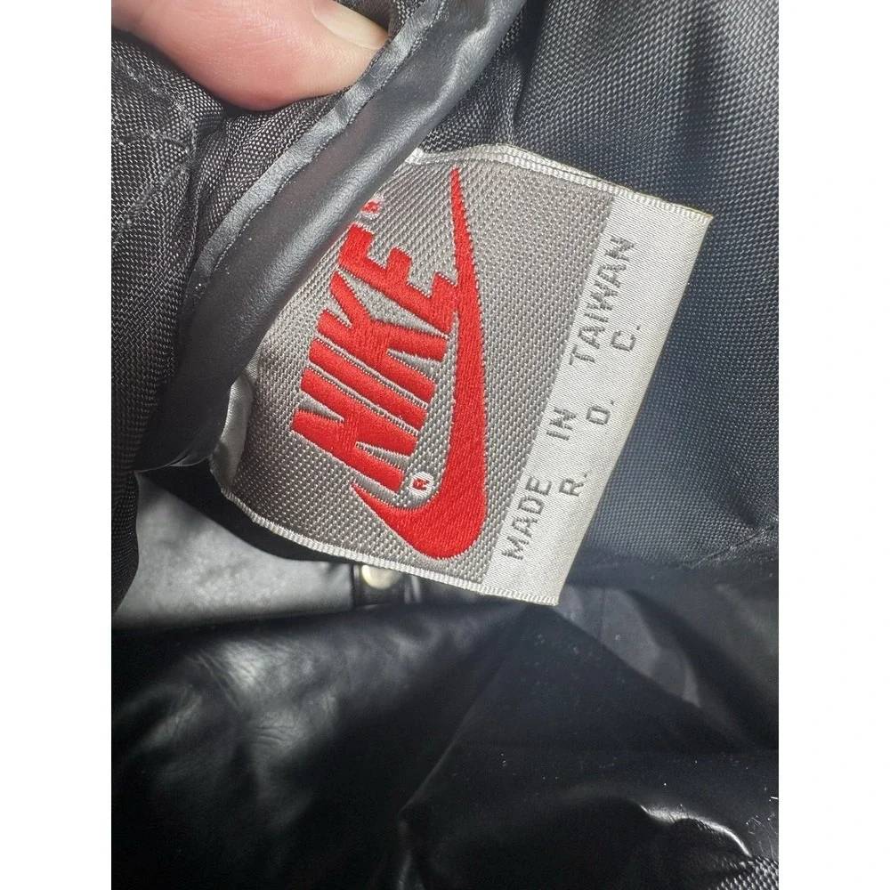 Vintage 80s 90s Nike X Sports Ball Equipment Duffel Bag Gray Basketball 18